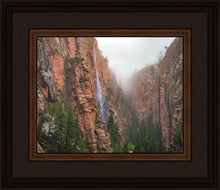 Load image into Gallery viewer, Refrigerator Canyon Waterfall, Zion National Park, Utah
