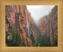 Load image into Gallery viewer, Refrigerator Canyon Waterfall, Zion National Park, Utah
