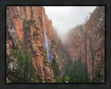 Load image into Gallery viewer, Refrigerator Canyon Waterfall, Zion National Park, Utah
