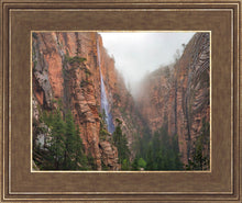 Load image into Gallery viewer, Refrigerator Canyon Waterfall, Zion National Park, Utah
