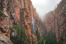Load image into Gallery viewer, Refrigerator Canyon Waterfall, Zion National Park, Utah
