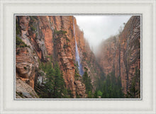 Load image into Gallery viewer, Refrigerator Canyon Waterfall, Zion National Park, Utah
