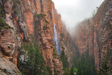 Load image into Gallery viewer, Refrigerator Canyon Waterfall, Zion National Park, Utah

