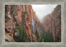 Load image into Gallery viewer, Refrigerator Canyon Waterfall, Zion National Park, Utah

