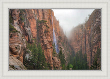 Load image into Gallery viewer, Refrigerator Canyon Waterfall, Zion National Park, Utah
