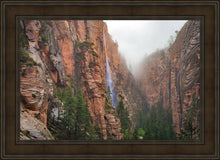 Load image into Gallery viewer, Refrigerator Canyon Waterfall, Zion National Park, Utah

