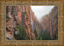 Load image into Gallery viewer, Refrigerator Canyon Waterfall, Zion National Park, Utah
