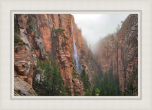Load image into Gallery viewer, Refrigerator Canyon Waterfall, Zion National Park, Utah
