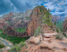 Load image into Gallery viewer, Zion National Park, Utah. Angels Landing Panorama
