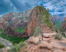 Load image into Gallery viewer, Zion National Park, Utah. Angels Landing Panorama
