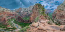 Load image into Gallery viewer, Zion National Park, Utah. Angels Landing Panorama
