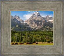 Load image into Gallery viewer, Panorama of Grand Teton Mountain Range, Wyoming

