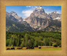 Load image into Gallery viewer, Panorama of Grand Teton Mountain Range, Wyoming

