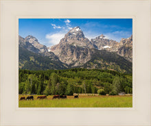Load image into Gallery viewer, Panorama of Grand Teton Mountain Range, Wyoming
