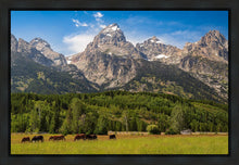 Load image into Gallery viewer, Panorama of Grand Teton Mountain Range, Wyoming
