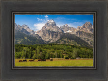 Load image into Gallery viewer, Panorama of Grand Teton Mountain Range, Wyoming

