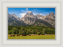 Load image into Gallery viewer, Panorama of Grand Teton Mountain Range, Wyoming
