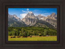 Load image into Gallery viewer, Panorama of Grand Teton Mountain Range, Wyoming
