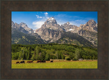 Load image into Gallery viewer, Panorama of Grand Teton Mountain Range, Wyoming
