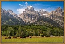 Load image into Gallery viewer, Panorama of Grand Teton Mountain Range, Wyoming
