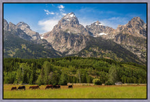 Load image into Gallery viewer, Panorama of Grand Teton Mountain Range, Wyoming
