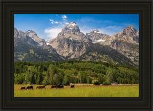 Load image into Gallery viewer, Panorama of Grand Teton Mountain Range, Wyoming
