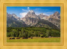 Load image into Gallery viewer, Panorama of Grand Teton Mountain Range, Wyoming
