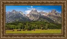 Load image into Gallery viewer, Panorama of Grand Teton Mountain Range, Wyoming
