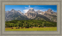 Load image into Gallery viewer, Panorama of Grand Teton Mountain Range, Wyoming
