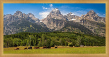 Load image into Gallery viewer, Panorama of Grand Teton Mountain Range, Wyoming
