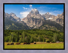 Load image into Gallery viewer, Panorama of Grand Teton Mountain Range, Wyoming
