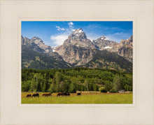 Load image into Gallery viewer, Panorama of Grand Teton Mountain Range, Wyoming
