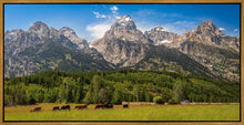 Load image into Gallery viewer, Panorama of Grand Teton Mountain Range, Wyoming
