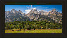 Load image into Gallery viewer, Panorama of Grand Teton Mountain Range, Wyoming
