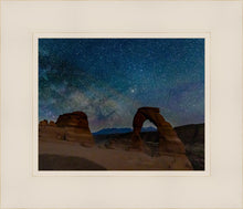 Load image into Gallery viewer, Milky Way Over Delicate Arch, Arches National Park, Utah
