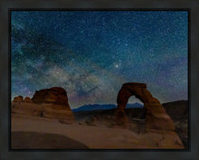 Load image into Gallery viewer, Milky Way Over Delicate Arch, Arches National Park, Utah
