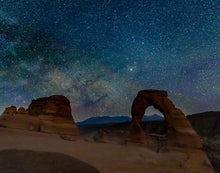 Load image into Gallery viewer, Milky Way Over Delicate Arch, Arches National Park, Utah
