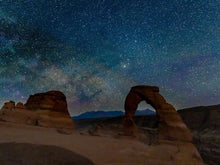 Load image into Gallery viewer, Milky Way Over Delicate Arch, Arches National Park, Utah

