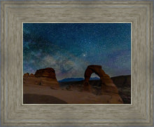 Load image into Gallery viewer, Milky Way Over Delicate Arch, Arches National Park, Utah
