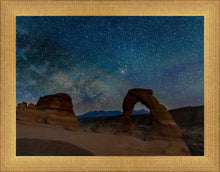 Load image into Gallery viewer, Milky Way Over Delicate Arch, Arches National Park, Utah
