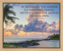 Load image into Gallery viewer, Becoming the Answer Motivisional Poster
