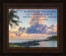 Load image into Gallery viewer, Becoming the Answer Motivisional Poster
