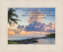 Load image into Gallery viewer, Becoming the Answer Motivisional Poster
