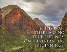 Load image into Gallery viewer, Everlasting Beginnings Motivisional Poster
