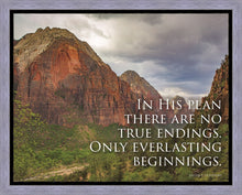 Load image into Gallery viewer, Everlasting Beginnings Motivisional Poster

