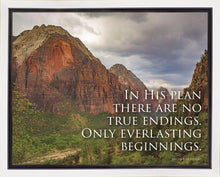 Load image into Gallery viewer, Everlasting Beginnings Motivisional Poster

