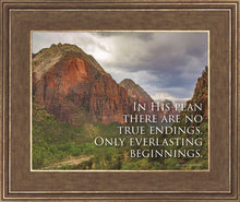 Load image into Gallery viewer, Everlasting Beginnings Motivisional Poster
