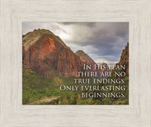 Load image into Gallery viewer, Everlasting Beginnings Motivisional Poster
