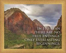 Load image into Gallery viewer, Everlasting Beginnings Motivisional Poster
