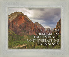 Load image into Gallery viewer, Everlasting Beginnings Motivisional Poster
